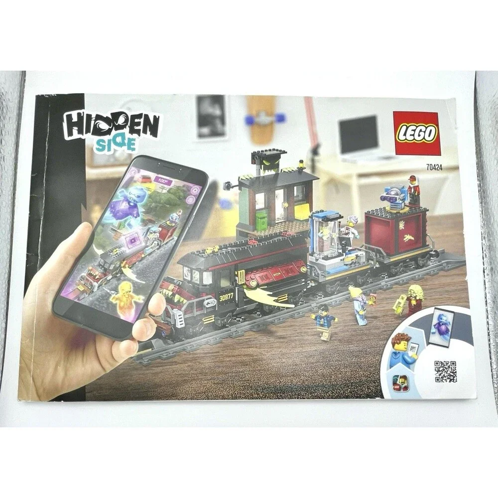 LEGO Manual Only 70424 Ghost Train Express Hidden Side Paper Instructions